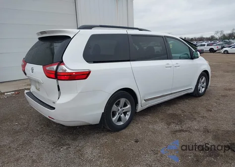 2017 Toyota Sienna Le 8 Passenger из США, поврежденный, VIN 5TDKZ3DC0HS841524